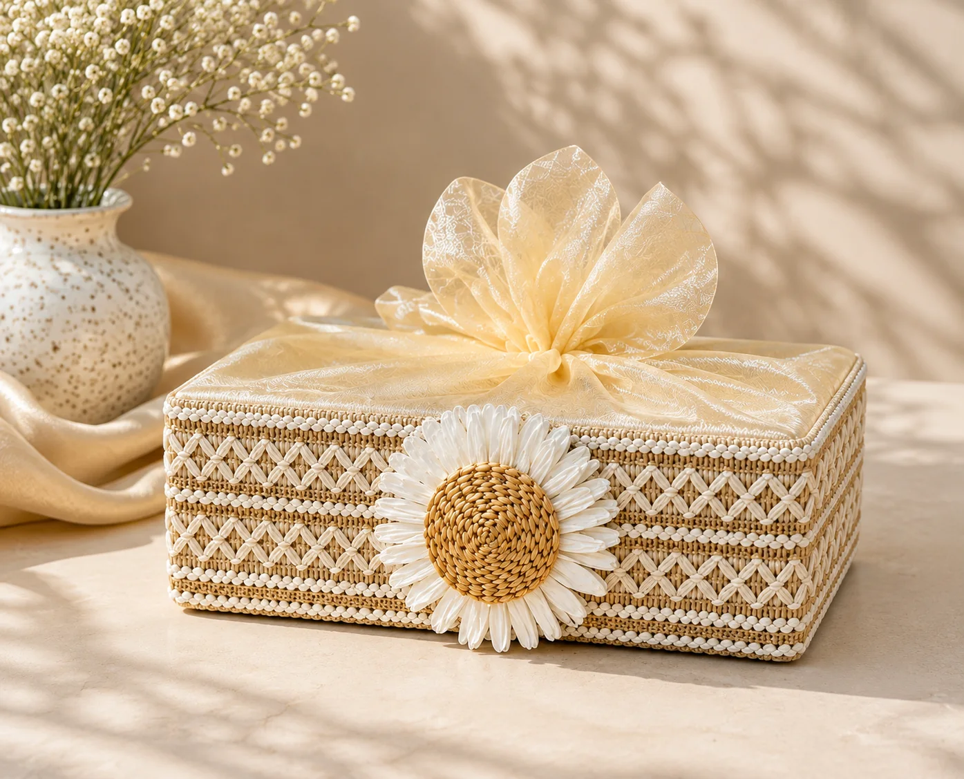 Sunflower Basket
